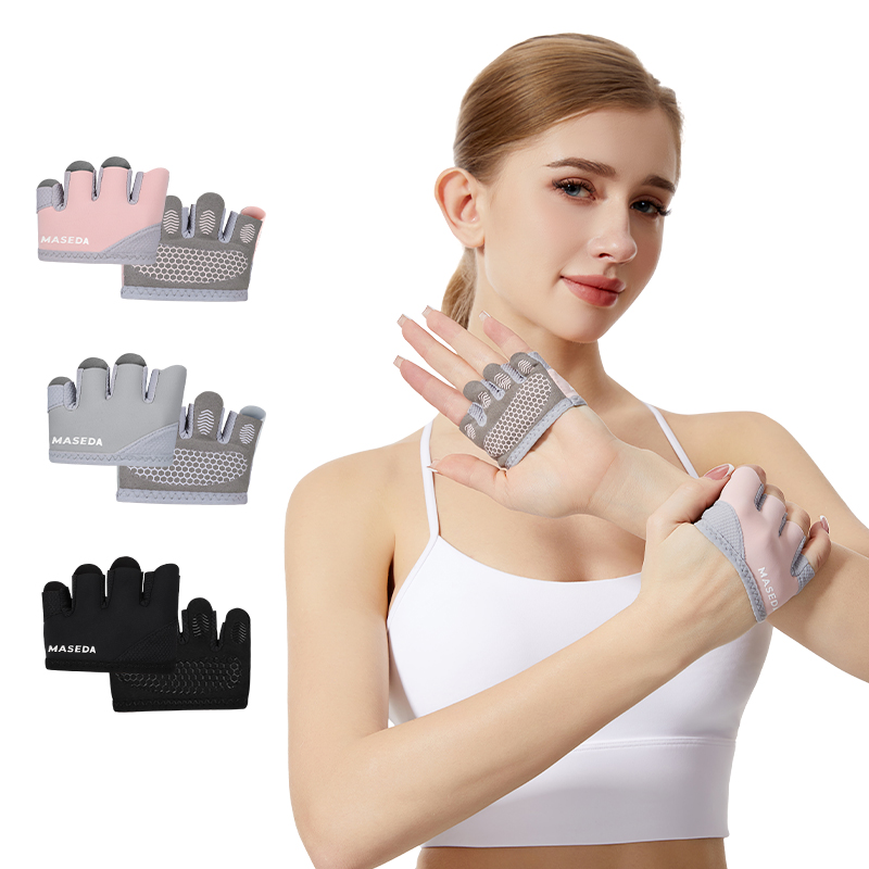 Pilates Is Yoga - Coppia di Guanti Fitness Senza Dita: