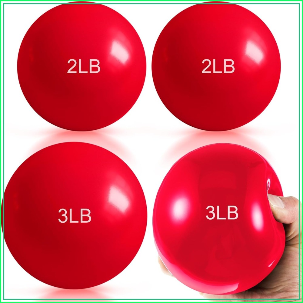 Pilates Toning Ball - Palle tonificanti pesate da 0,5-2,3 kg