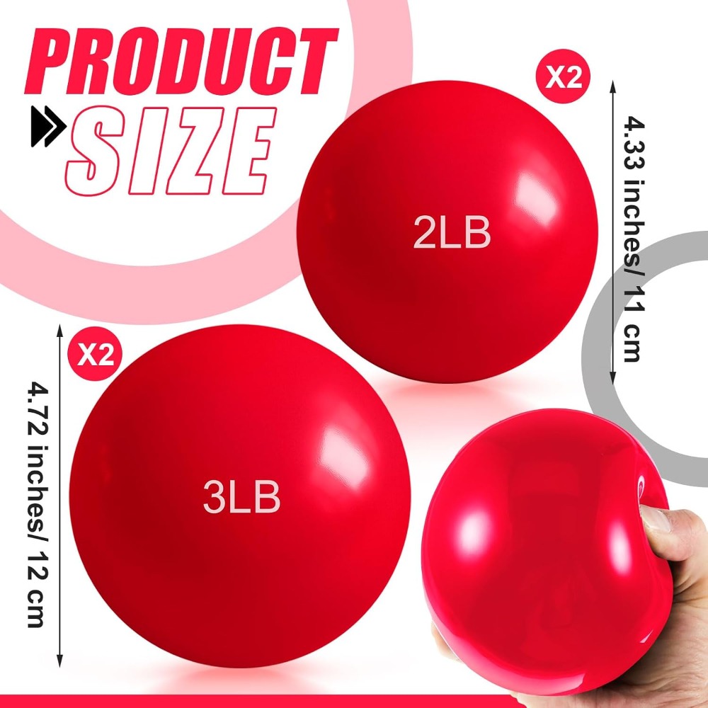 Palle tonificanti pesate da 0, - Pilates Toning Ball recensione e prezzo