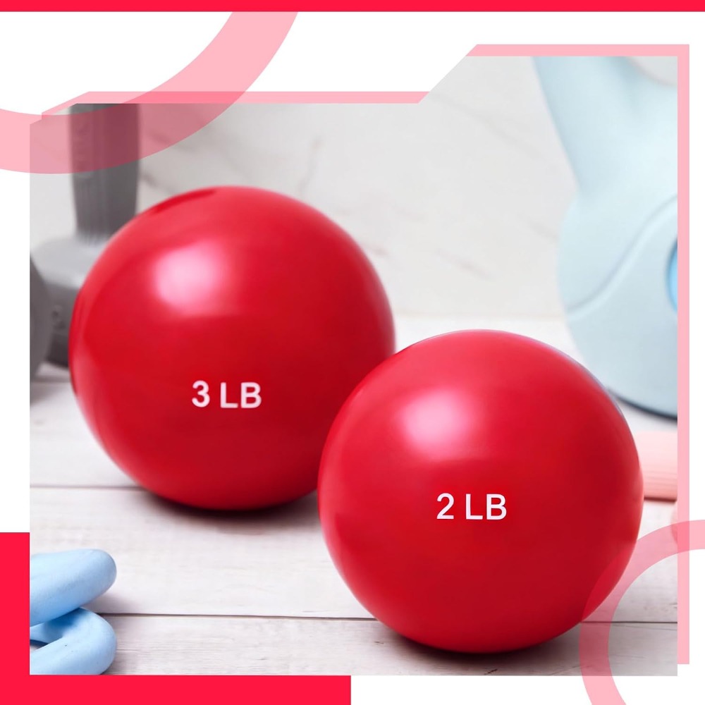 Palle tonificanti pesate da 0, - Pilates Toning Ball recensione e prezzo