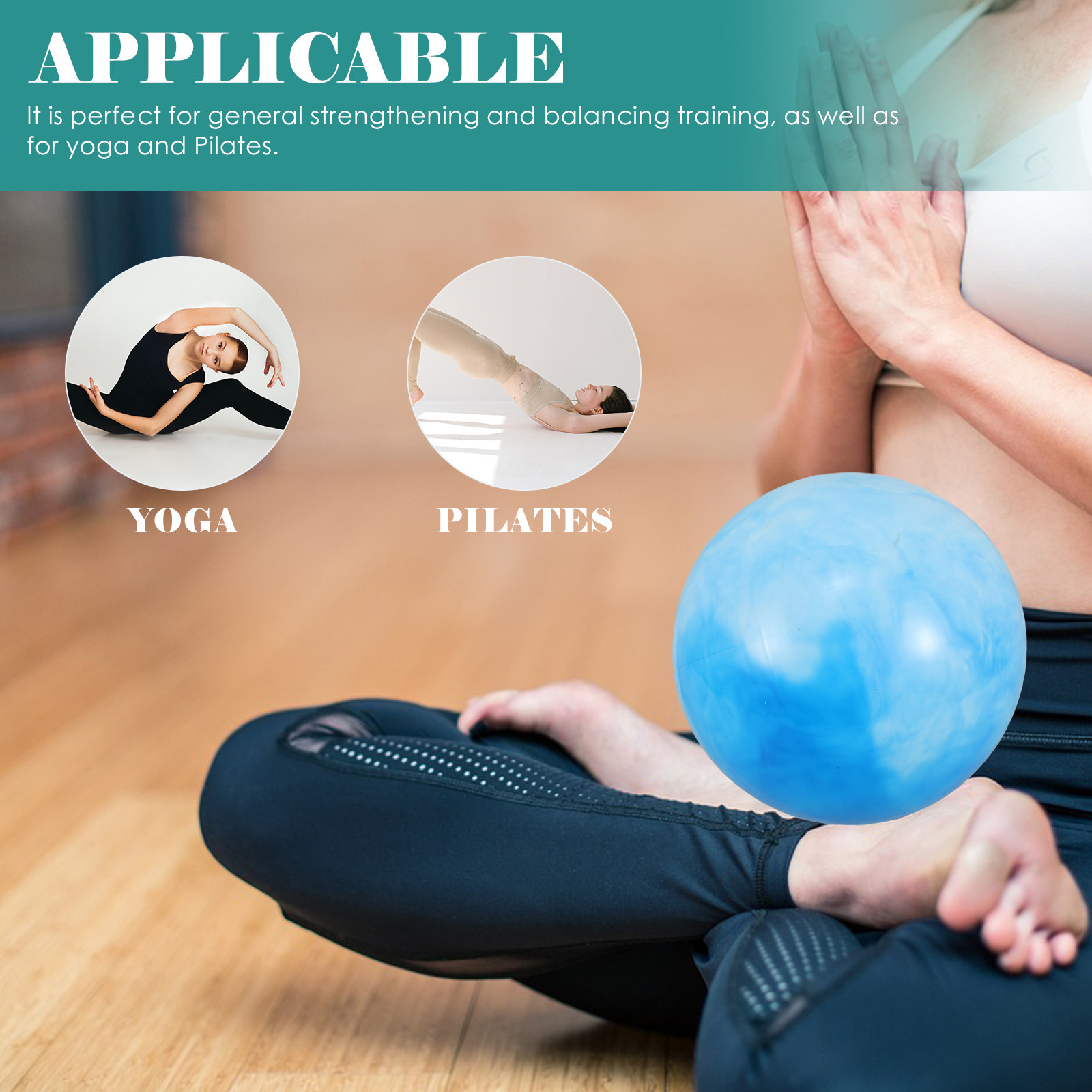 Mini Palla per Pilates 25 Cm,  - Pilates Toning Ball recensione e prezzo
