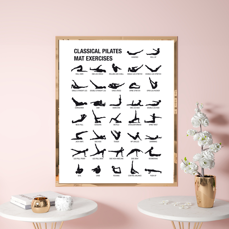Poster Senza Cornice per Allen - Pilates Is Yoga recensione e prezzo
